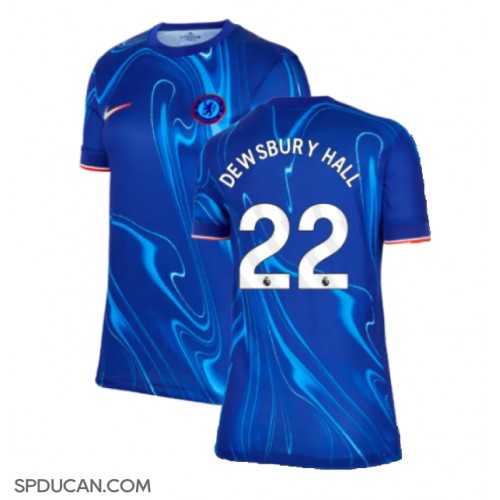 Zenski Nogometni Dres Chelsea Kiernan Dewsbury-Hall #22 Domaci 2024-25 Kratak Rukav